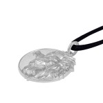 Pt950 Platinum Lion Guardian Pendant